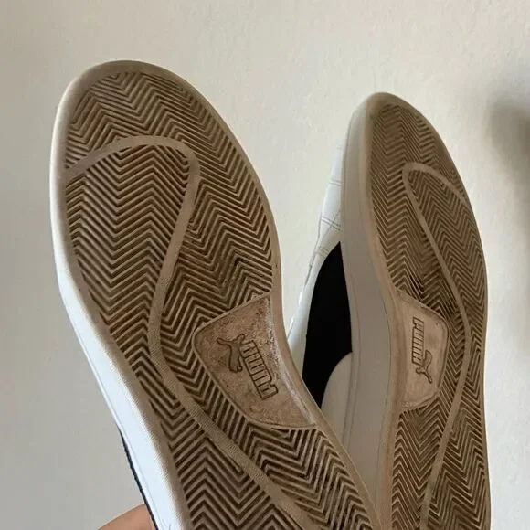 Puma Astro Kick Black White Shoes Synthetic Sneakers Size 10,5 - Picture 11 of 12